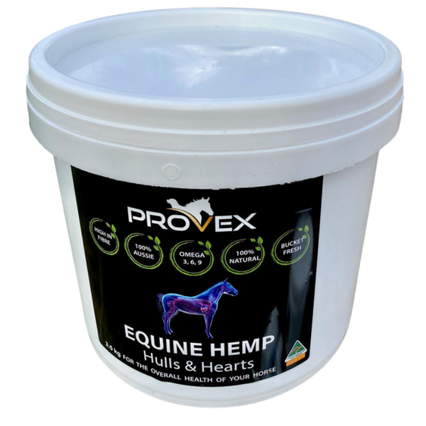 Provex Equine Hemp Hulls & Hearts 1kg