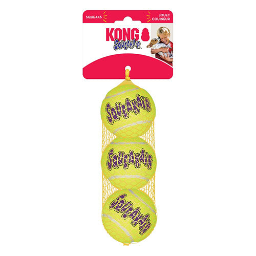 KONG Airdog Squeaker Balls Medium 3PK