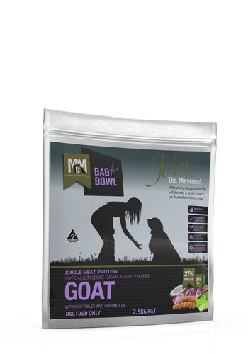 MFM Dog Single Protein Goat Grain Free Gluten Free 2.5kg Purple