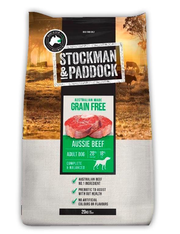 Stockman Paddock Grain Free Beef 20kg
