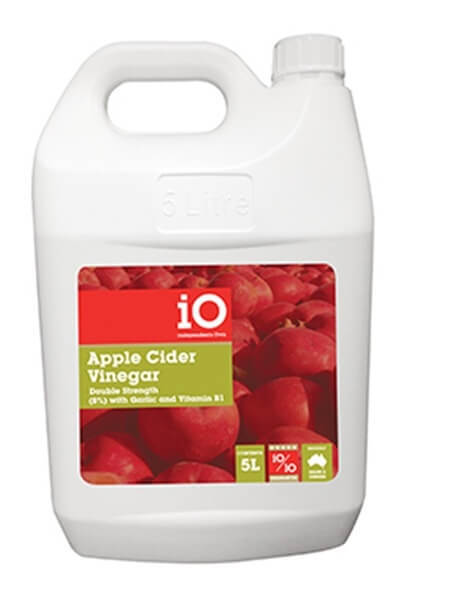 iO Apple Cider Vinegar + Garlic Double Strength &amp; B1 20L