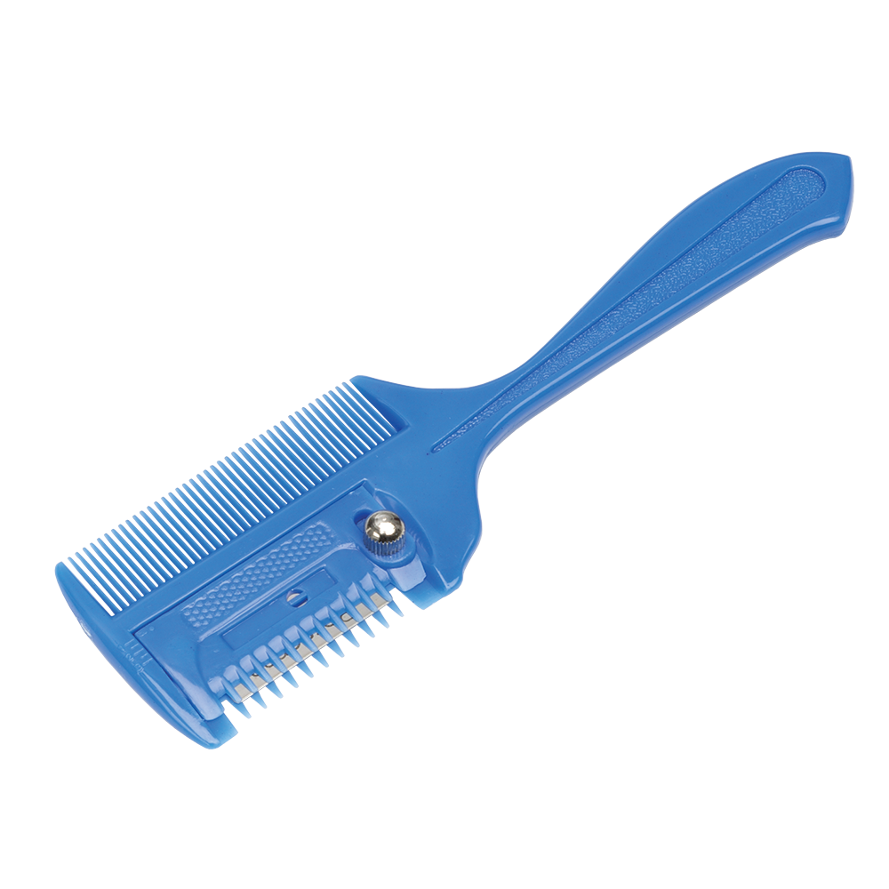 Mane Thinning Comb With Razor
