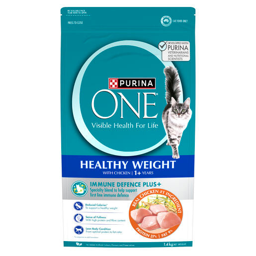Purina One Cat Adult Dry Healthy Chicken 1.4kg
