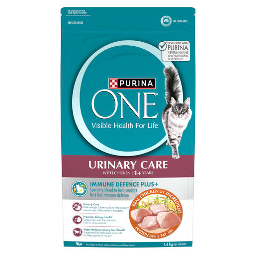 Purina One Cat Adult Dry UTH Chicken 1.4kg