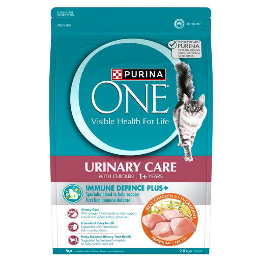 Purina One Cat Adult Dry UTH Chicken 2.8kg