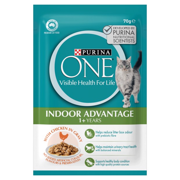 Purina One Cat Adult Wet indoor Chicken 70g