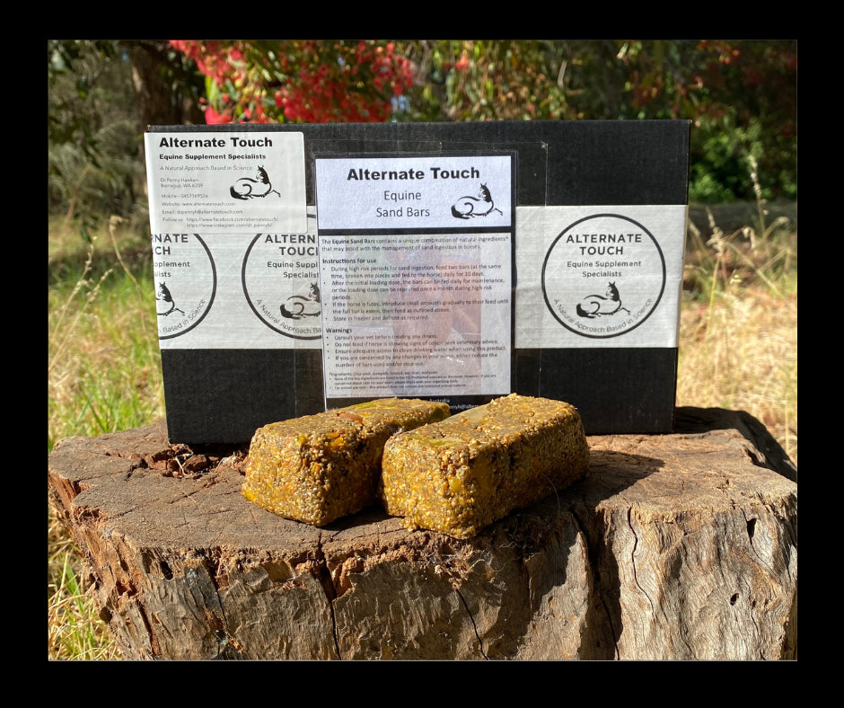 Alternate Touch Equine Sand Bars