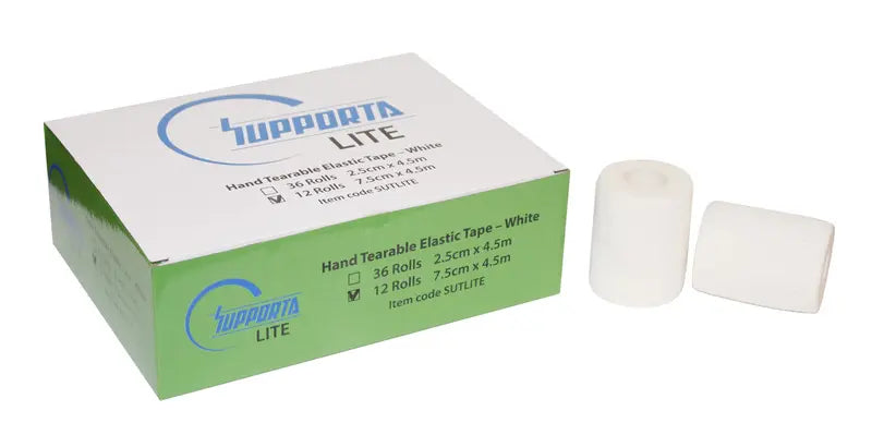 Supportalite Hand Tear Elastic Tape 10 cm Box x12
