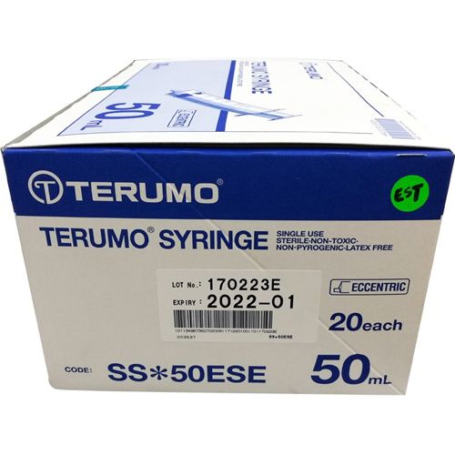 Syringe Eccentric 50 mL BOX 20