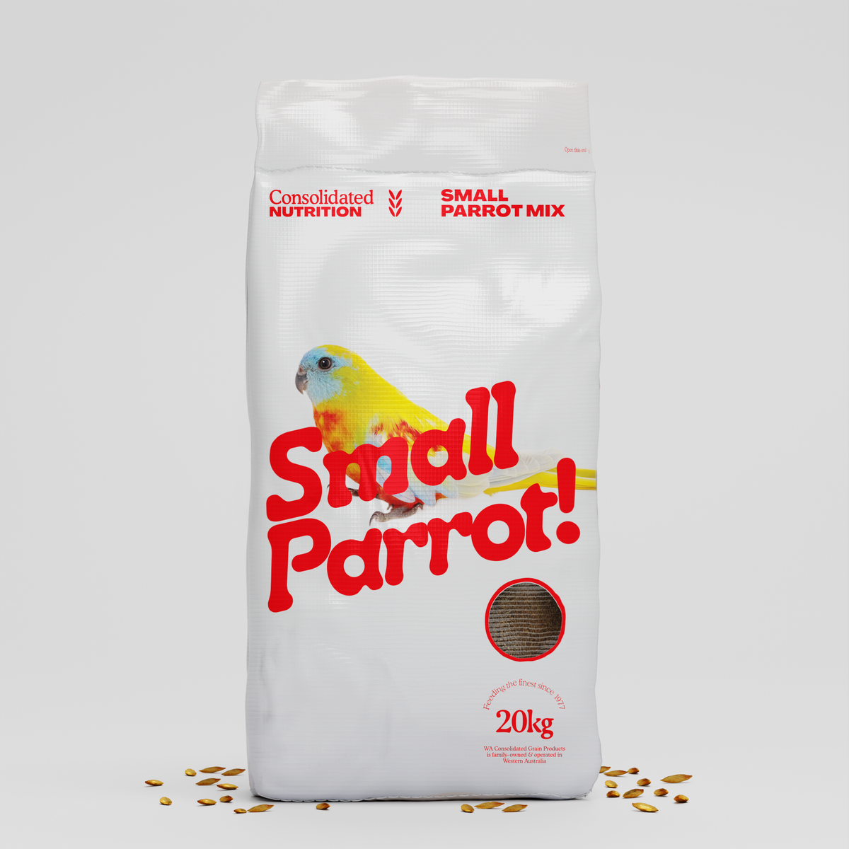 Consolidated Nutrition Parrot Mix Small 20kg