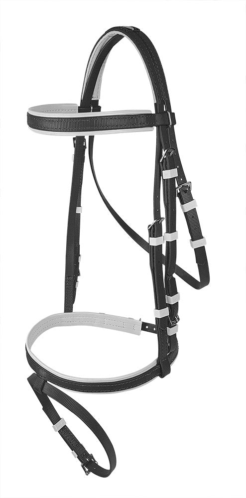 Bridle Zilco Hano Blk/Wht Cob