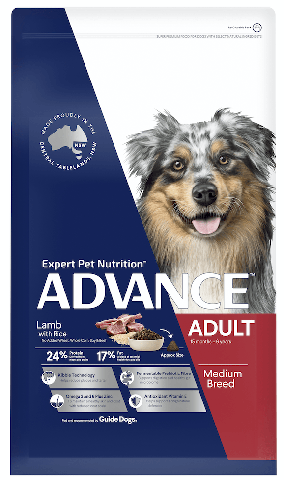 Advance Dog Medium Breed Lamb Rice 3kg