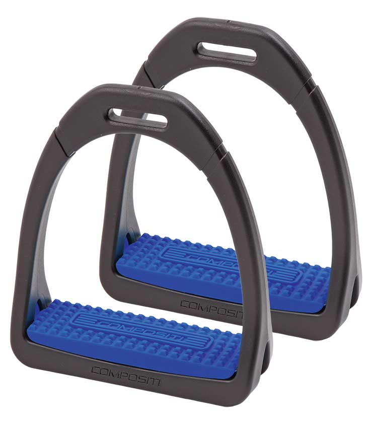 Stirrup Irons Premium Compositi Profile Royal Blue Large