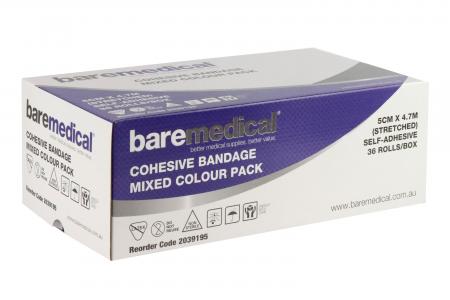 Bare Medical Cohesive Bandage 5 cm X 4.7 m
