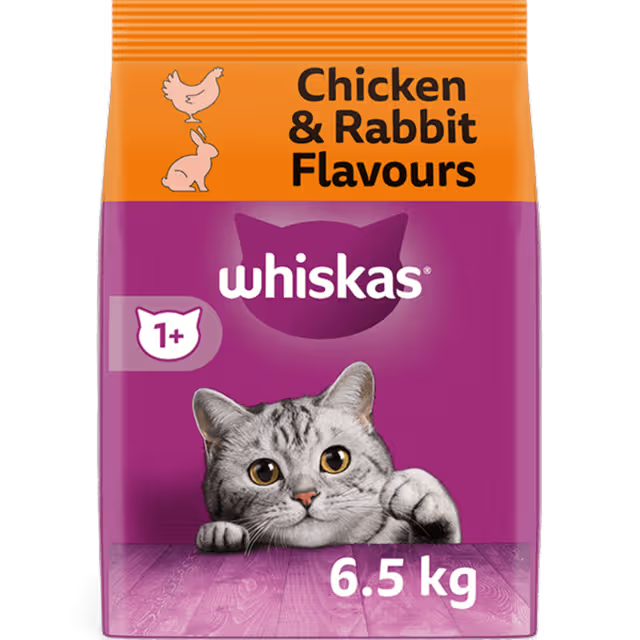 Whiskas Chicken And Rabbit 6.5kg