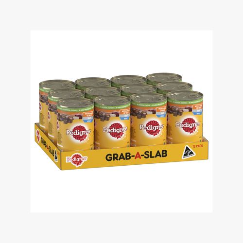 Pal Pedigreee Grab A Slab 1.2kg X 12