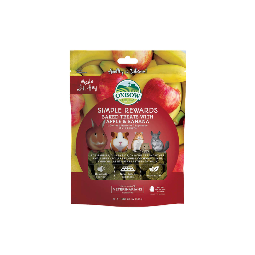 Oxbow Simple Rewards Apple/Banana 85g