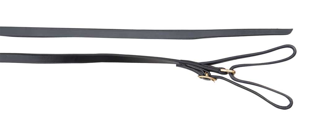 Lead Leather Aintree Butterfly Black