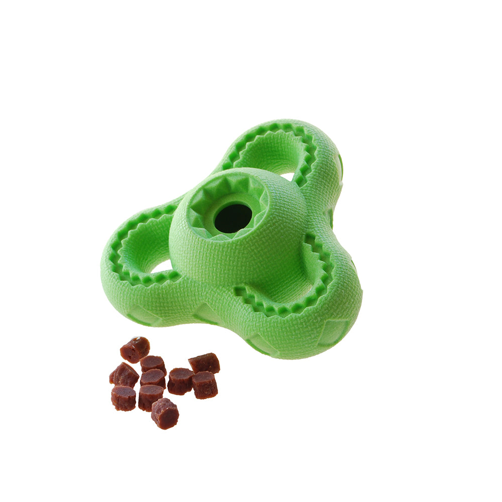 Ruff Play Dog Toy Foam Dental Treat Triangle