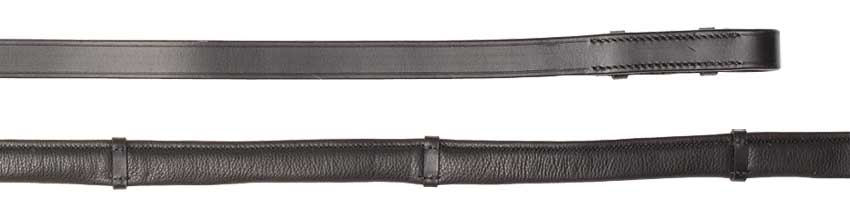 Reins Oregan Extra Soft Padded Black