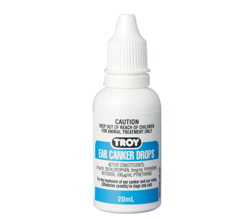 Troy Ear Canker Drops 20 Ml Troy