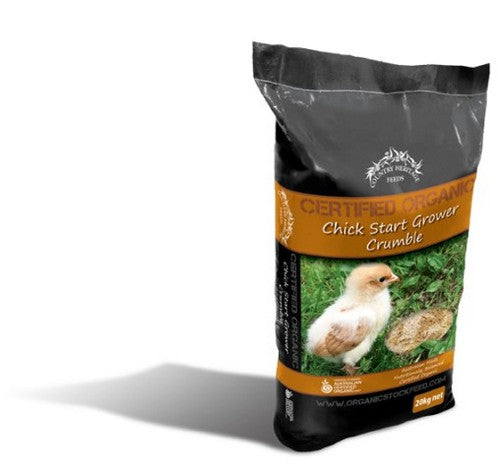 Organic Country Heritage Chick Starter Grower Crumble 20kg