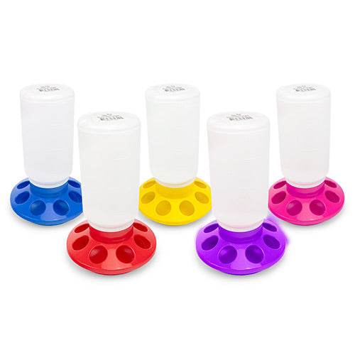 Plastic Poultry Feeder With 8 Holes 1kg