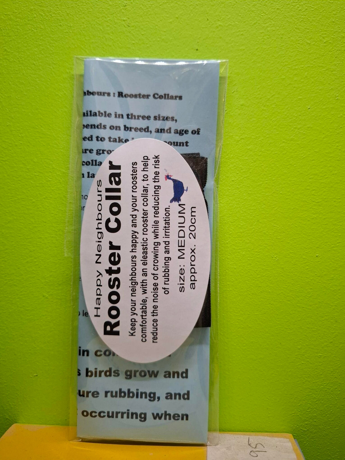 Happy Neighbour Rooster Collar Medium