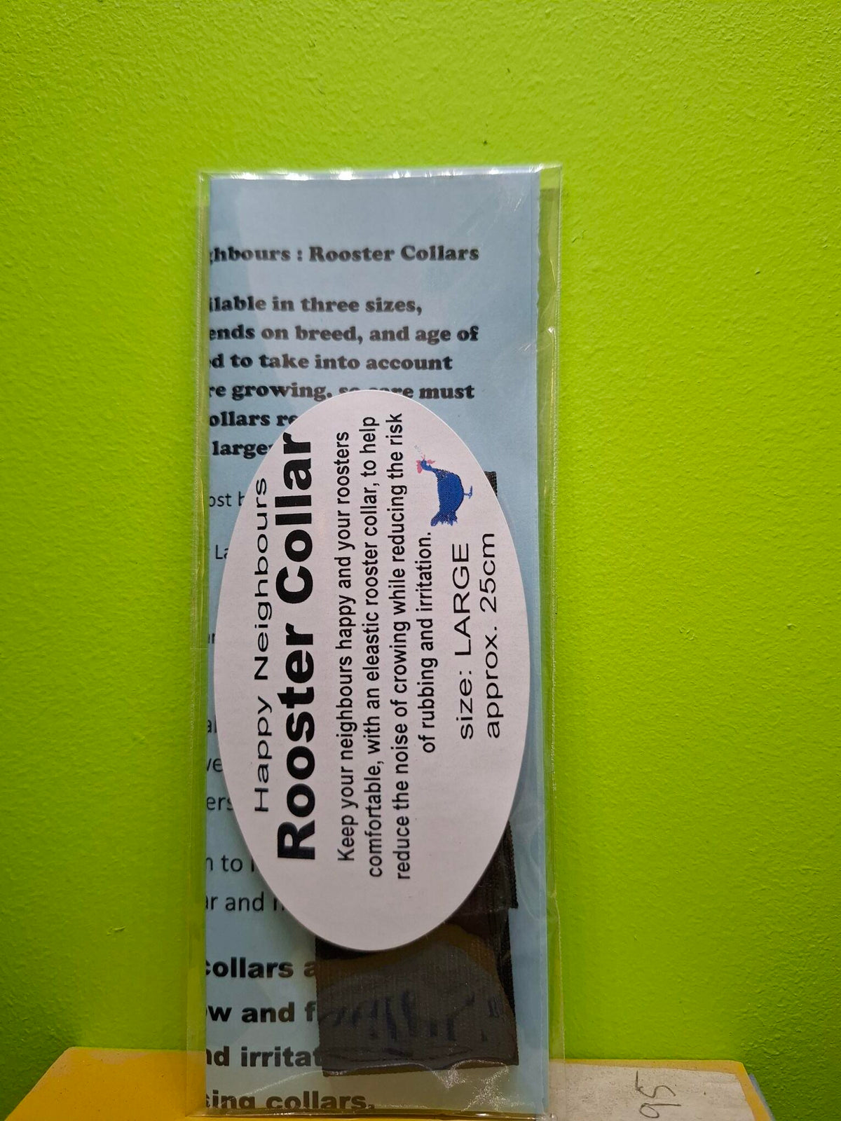 Happy Neighbour Rooster Collar Large