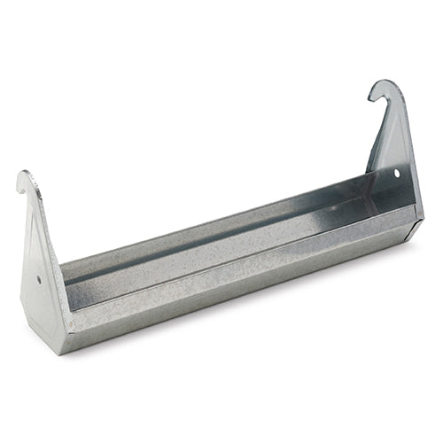 Galvanised Hanging Feed Trough Chickens - 70cm