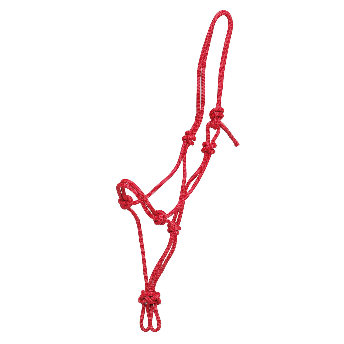 Halter Rope Knotted Zilco Large Red
