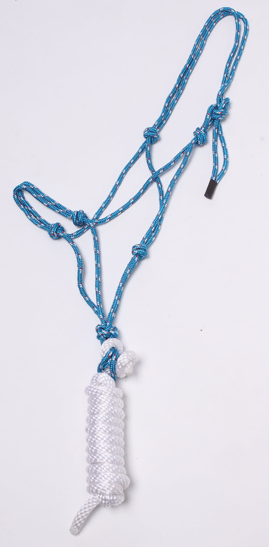 Halter Rope Knotted With Lead Blue