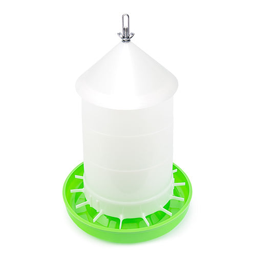 Poultry Feeder W Lid - 8kg