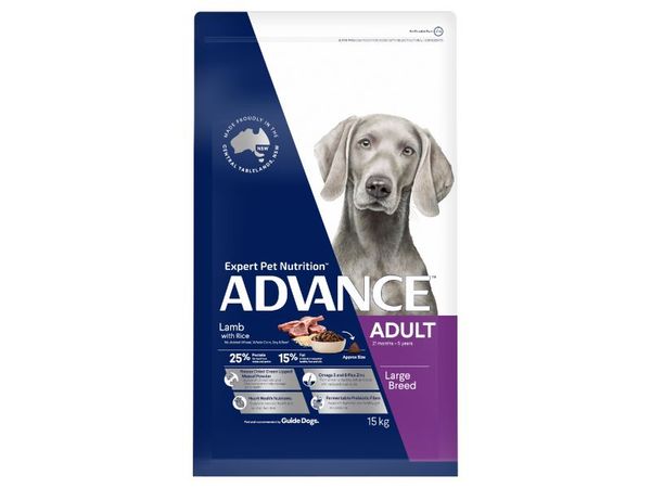 Advance Dog Adult Large Breed Lamb 15kg