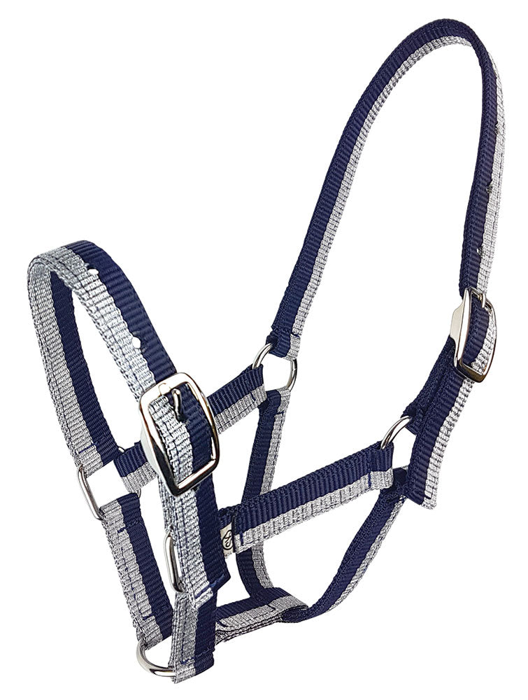 Halter Foal Sparkle - Navy/silver