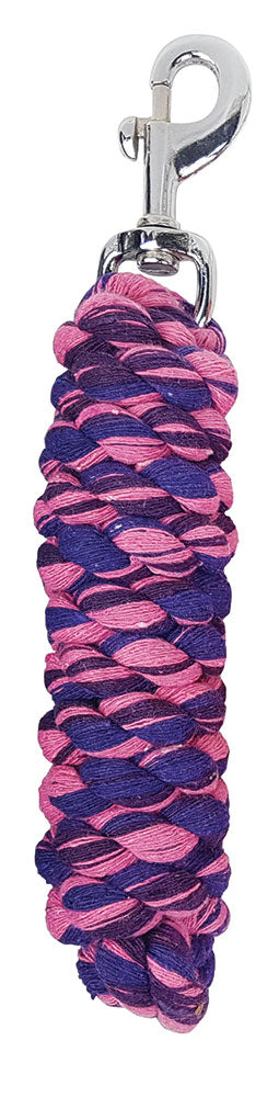 Lead Rope Cotton Purple Mixed
