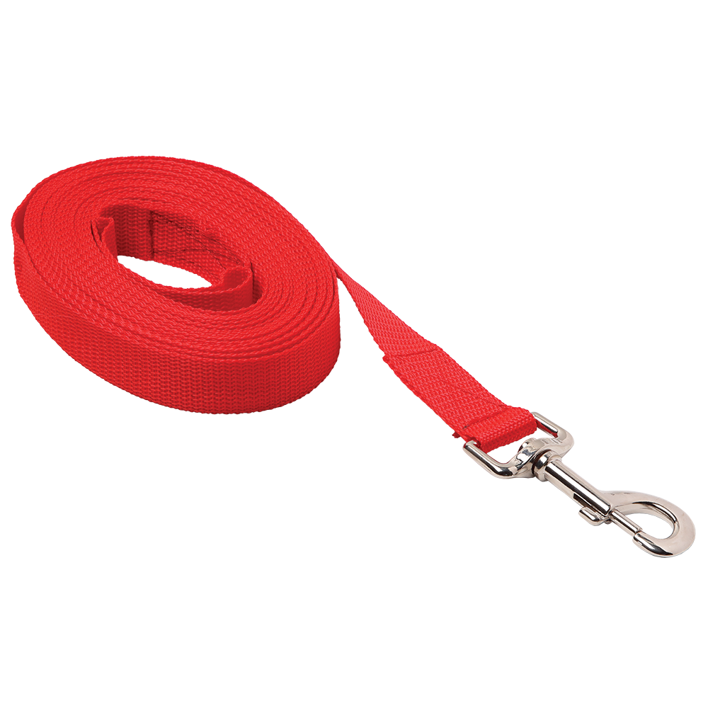 Lunge Rein Polypropylene Red