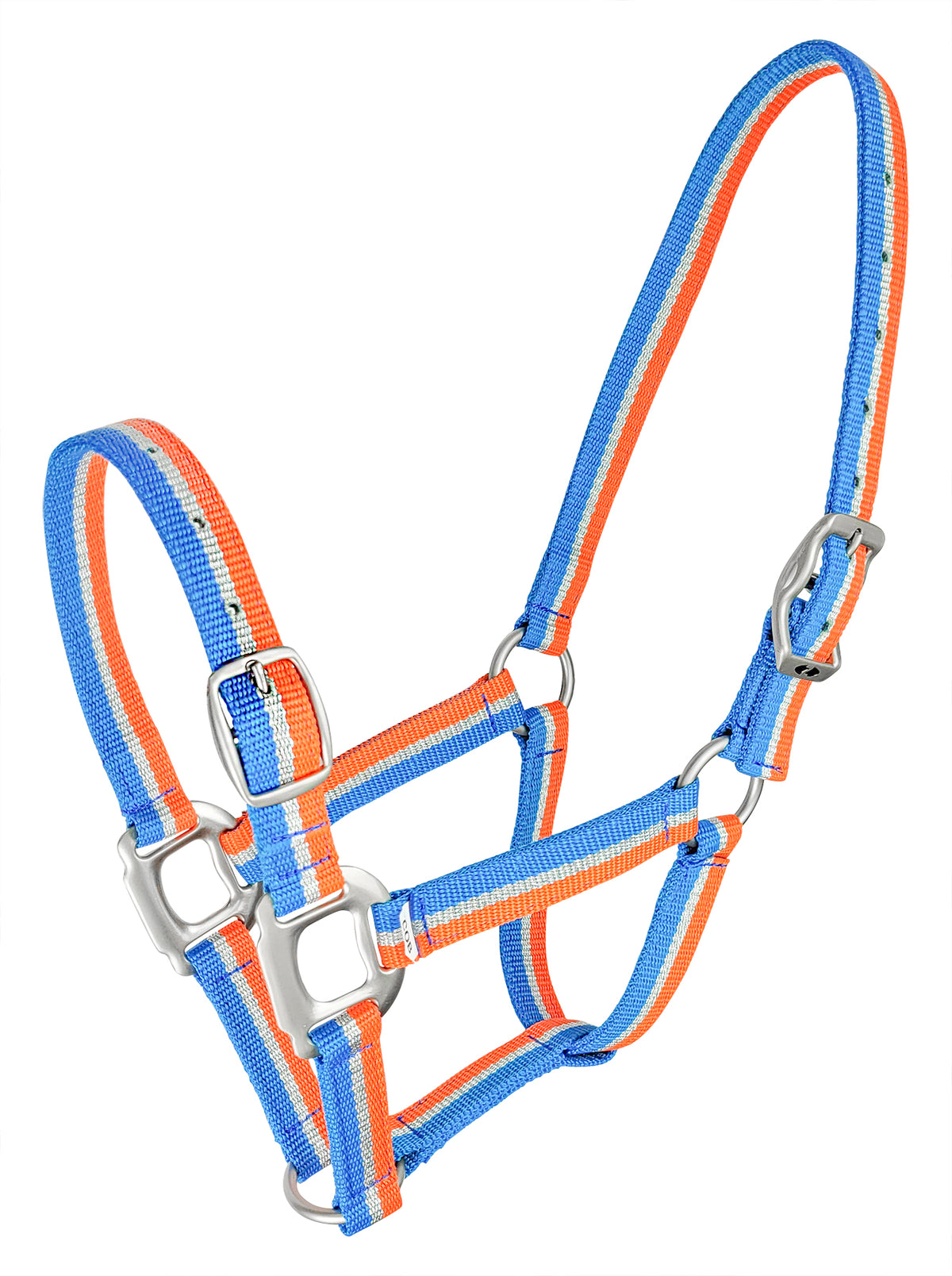 Halter Abstract Royal/orange Cob