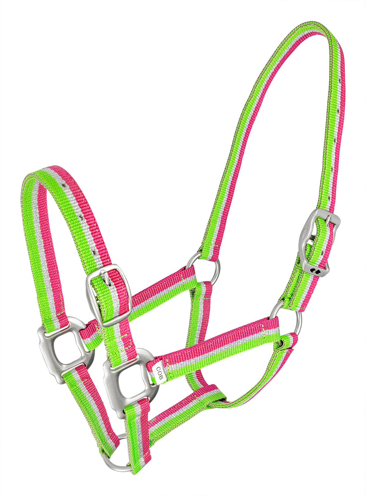 Halter Abstract Pink/lime Cob