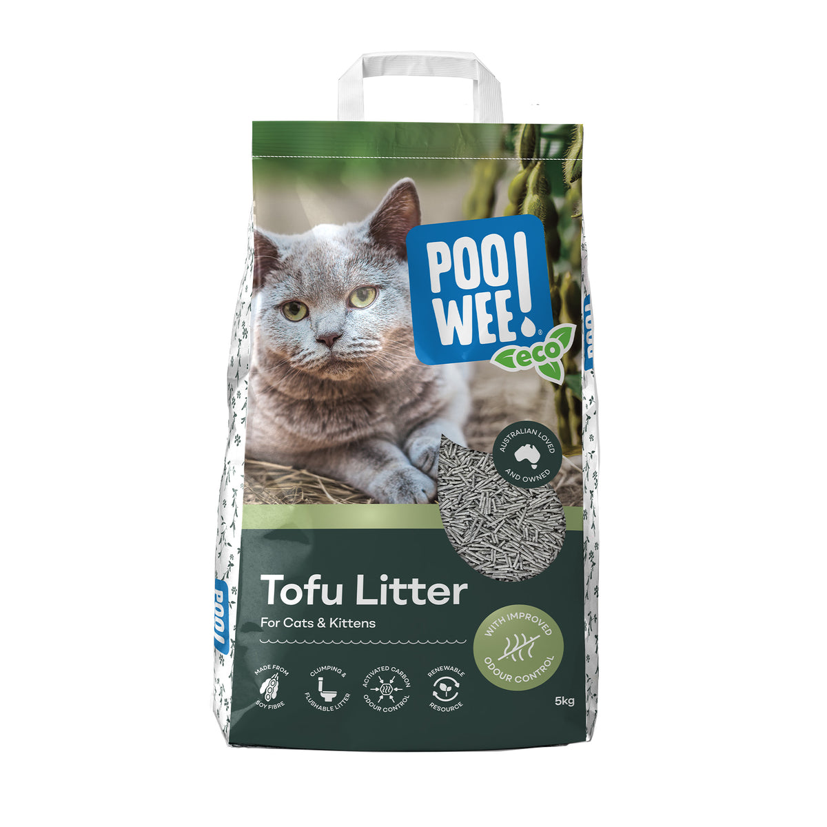 Cat Litter Poo Wee Eco Litter 5kg
