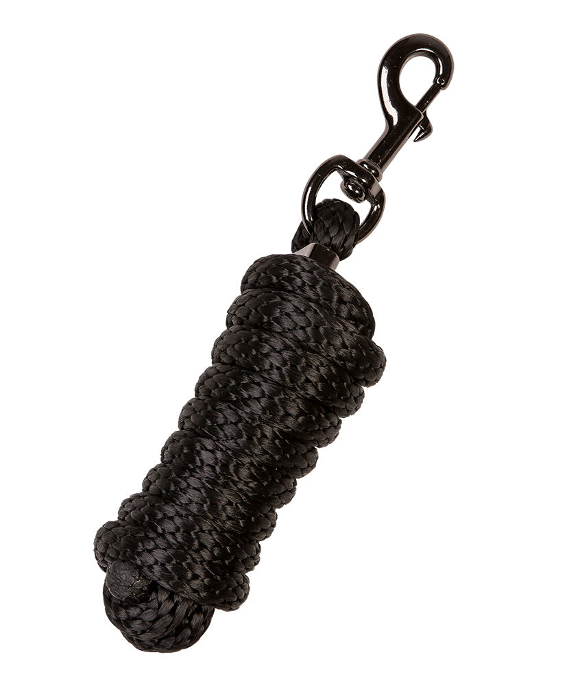 Lead Rope Ca - Titanium Clip - 2m -black