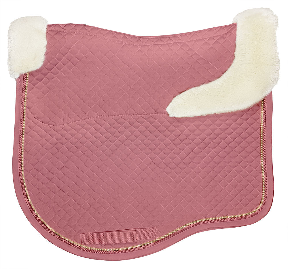 Saddle Cloth Estate Fleece Dressage - Blush