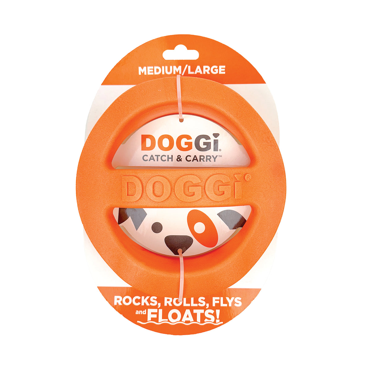 DOGGI Dog Toy Puppy Fly and Float Med/Large
