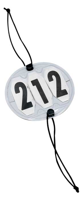 Bridle Number Holder Set - 3 Numbers