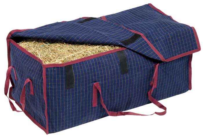 Hay Bale Bag Canvas Nvy/mrn