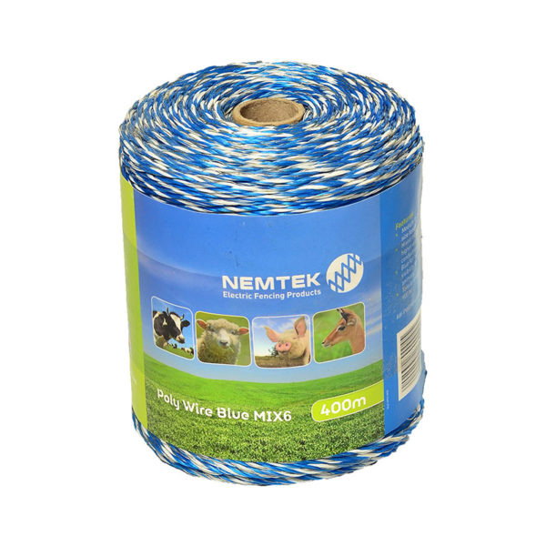 Nemtek Poli Wire Blue Mix 6 - 400m