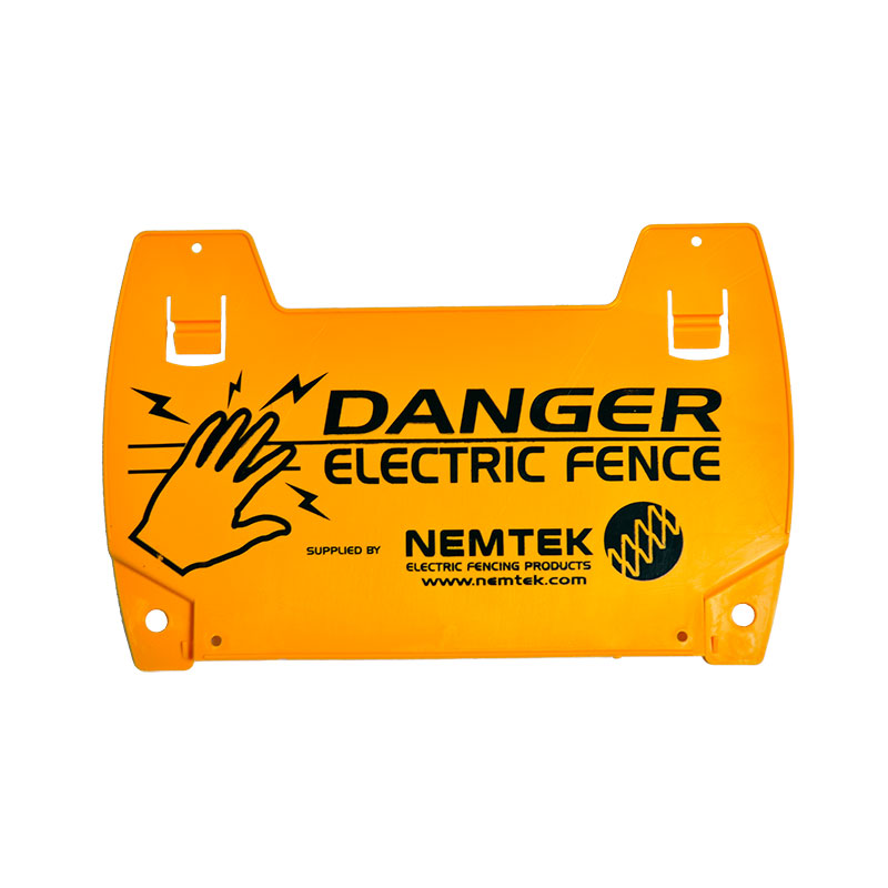 Nemtek Warning Sign Double