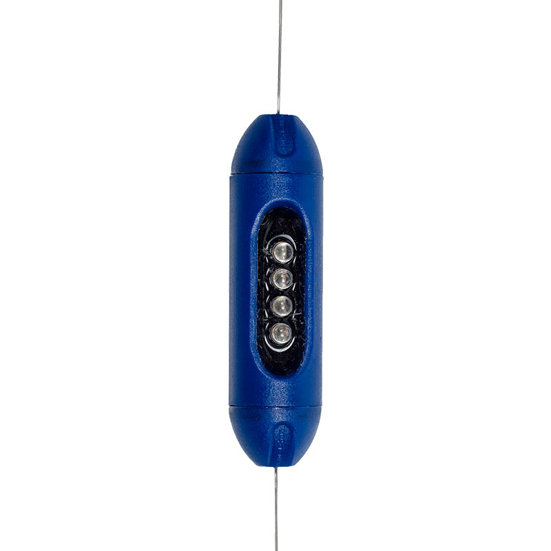 Nemtek Fence Light Stainless Steel Black/blue