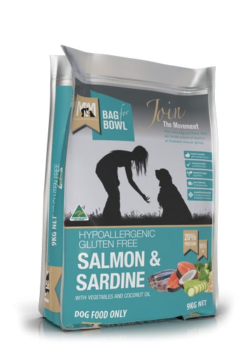 MFM Dog Salmon And Sardine 9kg - Blue