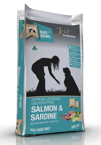 MFM Dog Salmon And Sardine 20kg - Blue